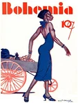 118.QUALITY Design Decor Poster"black Woman Front Of Fruit Cart"interior. Fixed Price $27.00.