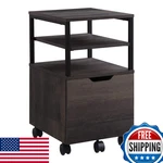 Osp Home Furnishings Contempo Mobile Cart Ozark Ash CNT15-AH. Fixed Price $132.38.