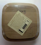 Sealed! Longaberger Warm Brown Wood "lid-mending-blu Rbn-wb". Fixed Price $20.00.