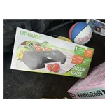 Uprube Vacuum Sealer For Food 135W Black W/ Cutter, Built-in Storage, Bag Roll. Fixed Price $39.99.