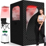 Itherau Infrared Home Steam Sauna Box, Portable Personal At With 6.... Fixed Price $293.95.