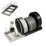 Pot Lid Rack And Baking Pan Cookware Storage Organizers Inside Cabinet For Un.... Fixed Price $16.12.