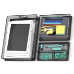 Desk Drawer Set, 3 Pcs Metal Mesh Office Organizers, Paper O.... Fixed Price $34.12.