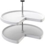 Rev-a-shelf 3472-32-52 Value Line Double Tier 32" Kidney Shaped White. Fixed Price $93.11.