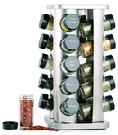 Orii 20 Jar Rotating Rack With Spices Included & 5-YEAR Free Refi.... Fixed Price $78.63.
