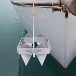 25 Folding Box Anchor Hold Slide Cube Galvanized Steel Boat Foldable. Fixed Price $92.87.