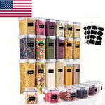 42-PIECE Kitchen Food Container Set Durable, Airtight, And Leak-proof. Fixed Price $31.99.