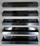 5 Rev-a-shelf 16 Slim Spice Rack Trays Stainless Steel Brand New. Fixed Price $119.99.