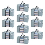 Veno 10 Pack Moving Bags Clear Window Heavy Duty Storage Bins Lid Around. Fixed Price $99.24.
