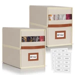Bed Sheet Storage Organizer 64L For Closet & Und. Fixed Price $37.43.