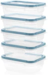 Snapware Total Solution 10-PC Plastic Food Storage Containers Set With Lids. Fixed Price $20.98.
