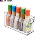 Idesign Slim Clear Plastic Stackable Storage Bin, 10 X 4 5, Transparent. Fixed Price $11.16.