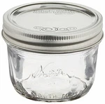 Glass Mason Wide Mouth Half-pint With Lids Bands 8OZ 12-COUNT Jarden. Fixed Price $41.64.