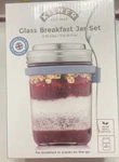 Kilner Glass Breakfast Jar Set 11.8OZ / 0.35 Litre Wide Mouth - Brand New. Fixed Price $24.99.
