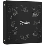 Recipe Binder Blackboard, Organizer 8.5X9.5, Book To. Fixed Price $35.76.
