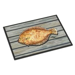 Caroline's Treasures Carolines Fish Flounder Indoor Outdoor. Fixed Price $51.03.