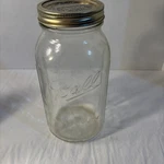 1 Ball 64OZ Wide Mouth Half Gallon Mason Jar. Fixed Price $15.00.