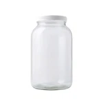 Fastrack 1 Mason Jar With White Airtight Lid Regular Gallon, Clear. Fixed Price $30.99.