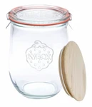 745 Tulip Jars (weck // Wooden Lid). Fixed Price $35.64.