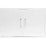 25-IN Contempo/traditional Stainless Steel Double Access Door By Bbqguys. Fixed Price $279.99.