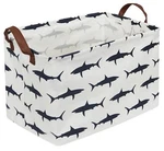 Toys Storage Basket 15X10X9 Inch Collapsible Bin Cotton Linen Kids Organizer Box. Fixed Price $17.34.