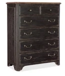 Hooker Furniture 7050-90010 Americana 46"W Drawer Oak Dresser Molasses /. Fixed Price $3409.00.