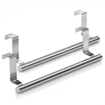 Towel Holder For Cabinet Doors, 2 Pack Stainless Steel Bar, Durable Home Rv. Fixed Price $17.98.