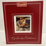 Campbells Sharing My Family Traditions Recipe Keepsake Binder - New Seasons. Fixed Price $10.00.
