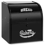 Pitmoly Stainless Steel Bread Box, Layer 12.6" 9.7" W 12.8" H, Black. Fixed Price $101.94.