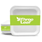 Three Leaf 9" Bagasse Square Plate, 500 Ct. 100% Biodegradable Eco-friendly. Fixed Price $81.23.