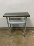 Durasteel 30" X 12" Stainless Table With Shelf. Fixed Price $100.00.