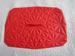Get It Right Orange Silicone Lid 11.5" X 15.5" Reusable Bpa Free Bowl Cover. Fixed Price $17.49.