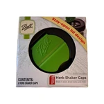 Ball Shaker Caps Stay-open Lid Design Spices Jar New, Reg. Fixed Price $12.00.
