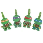 Finex - Set Of 4 Tmnt Teenage Mutant Ninja Turtles Travel Luggage Bag Id Tag. Fixed Price $15.99.