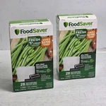Foodsaver Pre-cut Vacuum Seal Freezer Bags, 1 Pint, 6" X 9.5", 28 Count Ea.. Fixed Price $33.26.