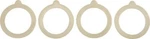 Hic Silicone Replacement Gasket Seals, Fits Regular Mouth Canning Jars, 2-PACKS. Fixed Price $9.65.