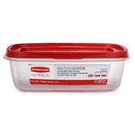 Rubbermaid Clear Food Storage And Organization Container With Lid, 8.5 Cup, Red. Fixed Price $18.28.