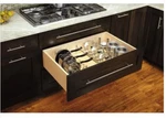 Rev-a-shelf 5DCD-1-CR Wood Pot & Pan Organizer, Chrome. Fixed Price $24.59.