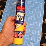 Rubbermaid Smooth'n Easy Drawer & Shelf Liner Solid Yellow 20IN X 1.67YD 5401. Fixed Price $11.00.
