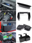 Savadicar 4 Pack Center Console Organizer, Interior Storage Accessories Black. Fixed Price $61.88.
