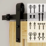 4-20FT Sliding Barn Door Hardware Closet Track Kit For Single/double/bypass. Fixed Price $127.74.
