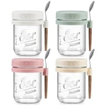 Landneoo 4 Pack Overnight Oats Containers With Lids Spoons, 16 Oz Glass M.... Fixed Price $27.65.