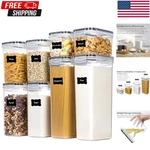 Simply Gourmet 8 Pc Airtight Food Storage Containers Slim Kitchen Pantry. Fixed Price $37.85.