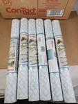 Con-tact Contact Brand Grip Print Case Of 6 Shelf Liners Trellis Blue New. Fixed Price $24.99.