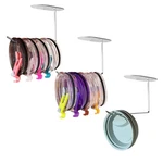 Yoku Made Upgraded Flat 3 Pack Tumbler Lid Organizer, Space Small, Silver. Fixed Price $11.94.