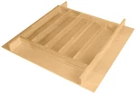 Hafele Elemental Cutlery Tray Rubberwood & Birch Drawer Organizer. Fixed Price $103.72.