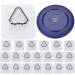 Wall Hangers 20 Pack - Vertical Plate Holders Adhesive Picture For. Fixed Price $12.52.