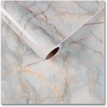 Cyan Gold Marble Contact Paper For Countertops Waterproof Glossy Crack. Fixed Price $13.20.
