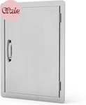 Stainless Steel Single Vertical Access Door, 17-INCH By 23-INCH. Fixed Price $168.41.