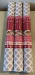 Lot Pack Of 3 Con-tact Non-adhesive Shelf Liner Gray, 18" X 4'. Fixed Price $12.38.